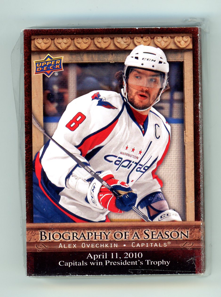 2010-11 Upper Deck NHL Biography of a Season Set (30 Cards) Crosby, Ovechkin
