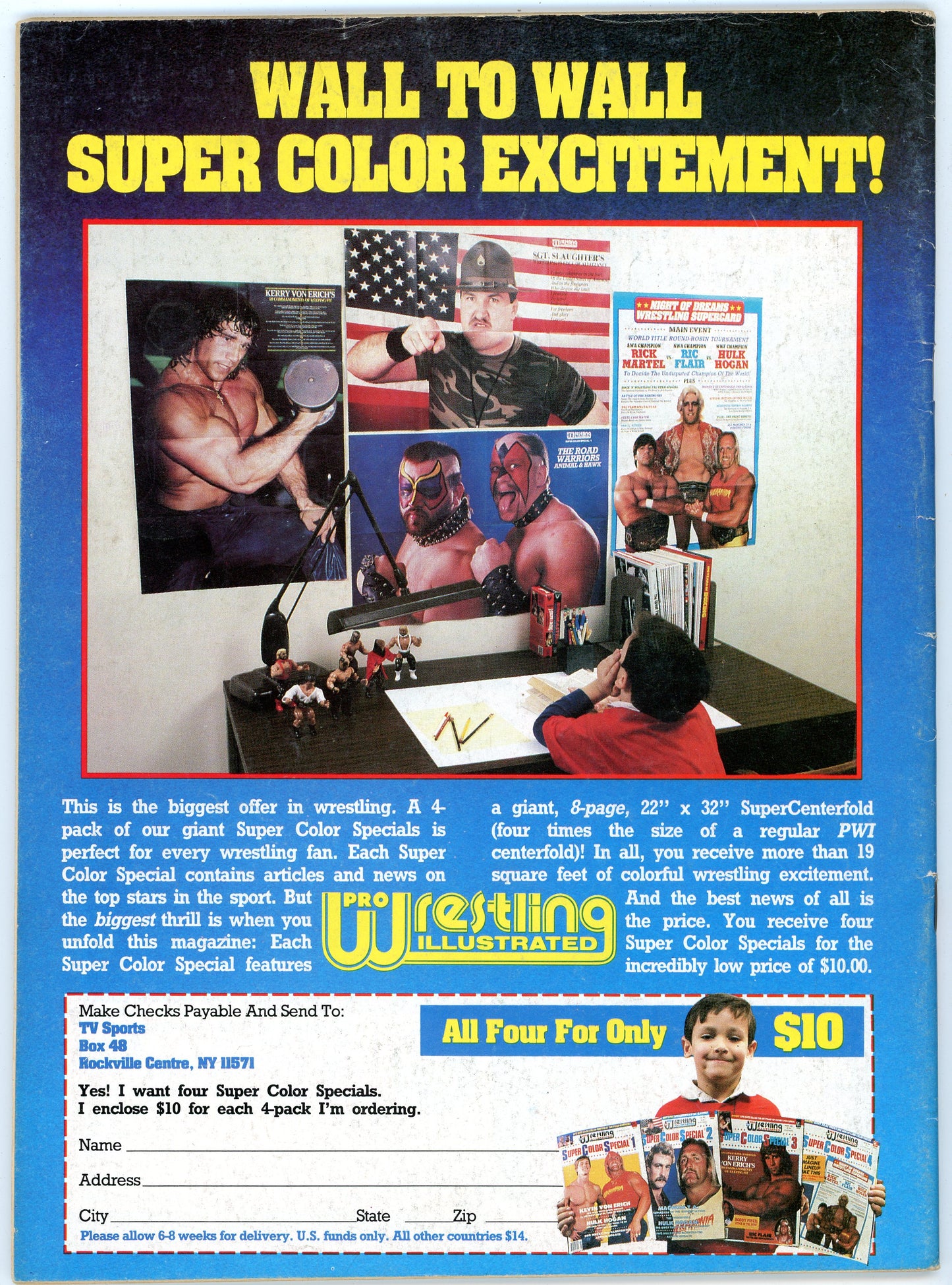 Inside Wrestling Vintage Magazine (June, 1987) Nikita Koloff