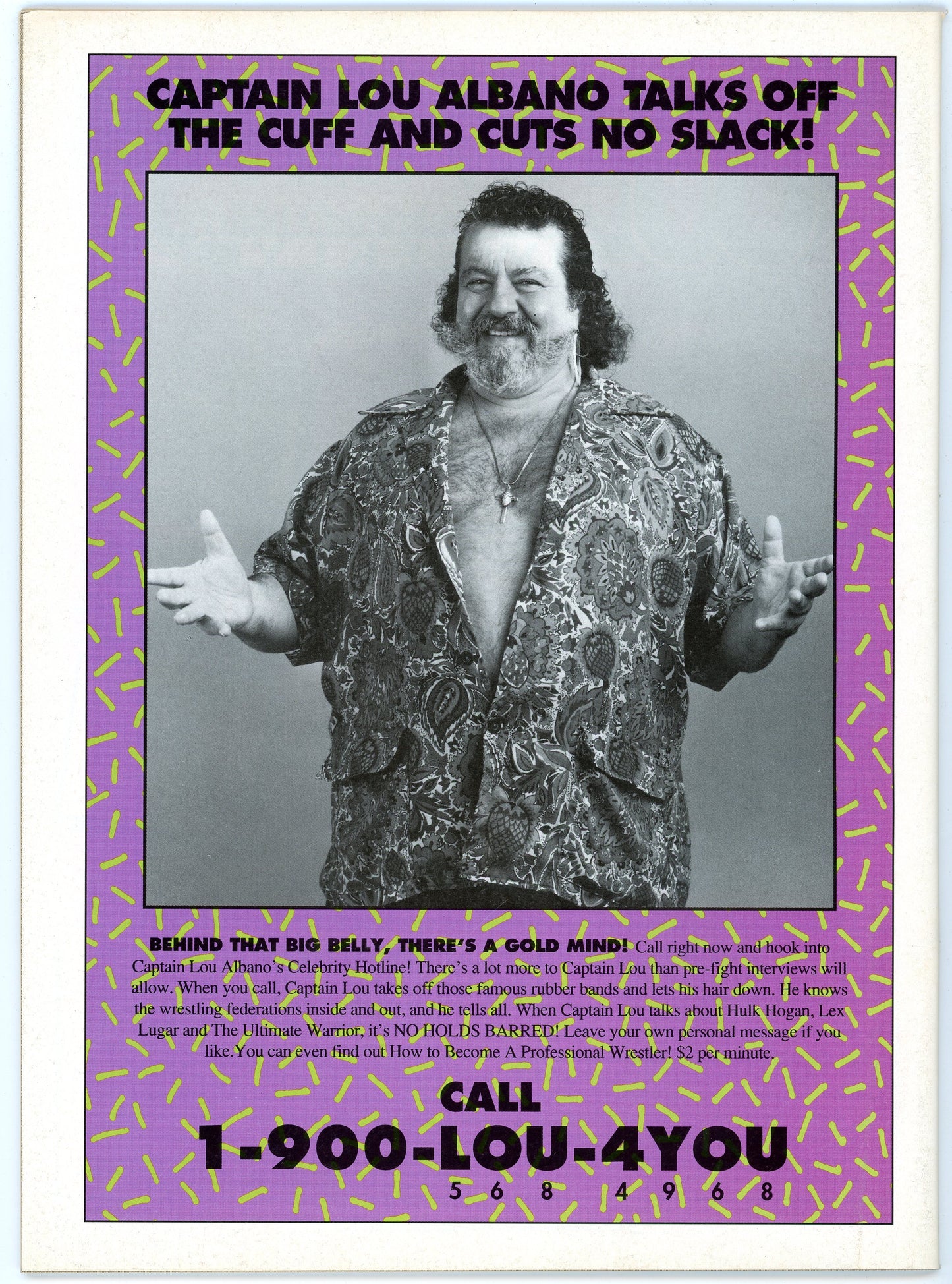 Inside Wrestling Vintage Magazine (September, 1991) Sid Justice, Hulk Hogan