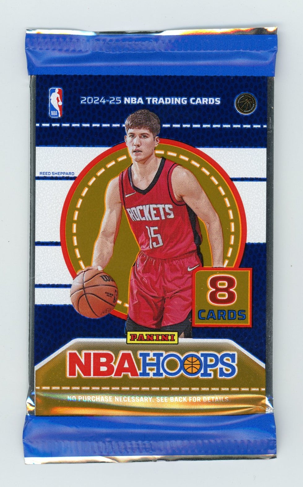 2024/25 Panini NBA Hoops Basketball Hobby Pack (8 Cards)