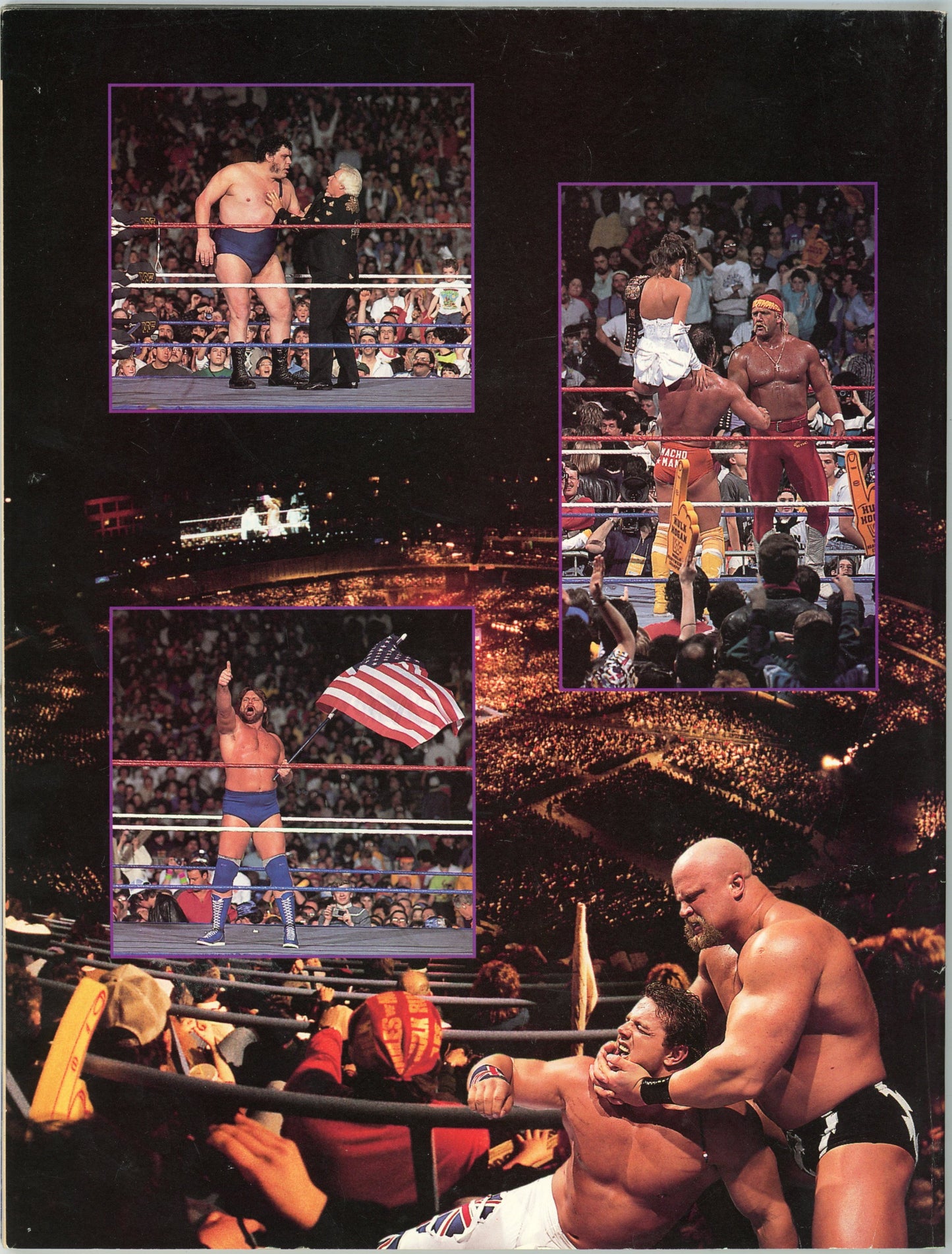 WWF WWE Presents The History of Wrestlemania Vintage Wrestling Magazine (1992)