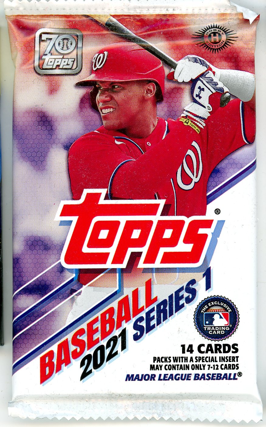 2021 Topps MLB Baseball Series 1 Hobby Pack (14 Cards)