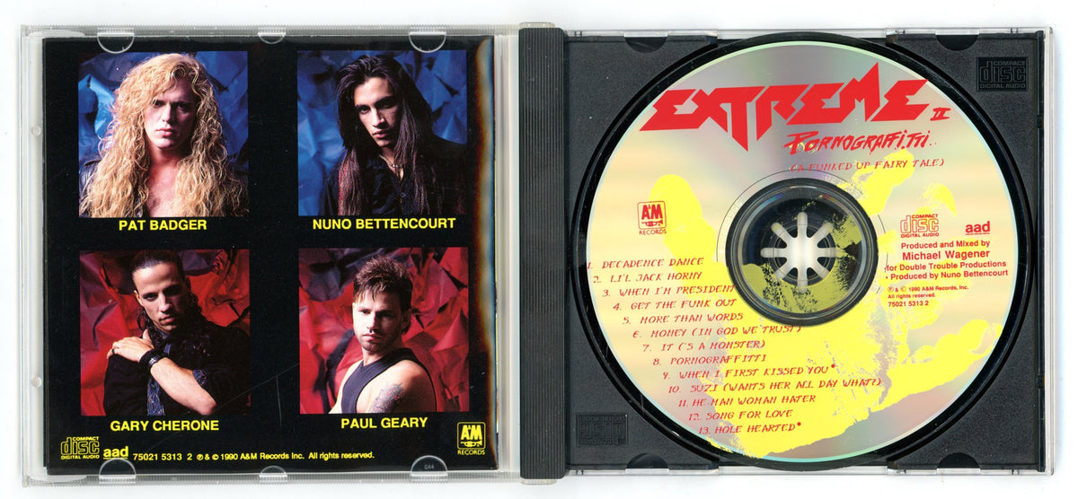 Extreme - Extreme II : Pornograffitti (1990) Vintage Album CD Canada