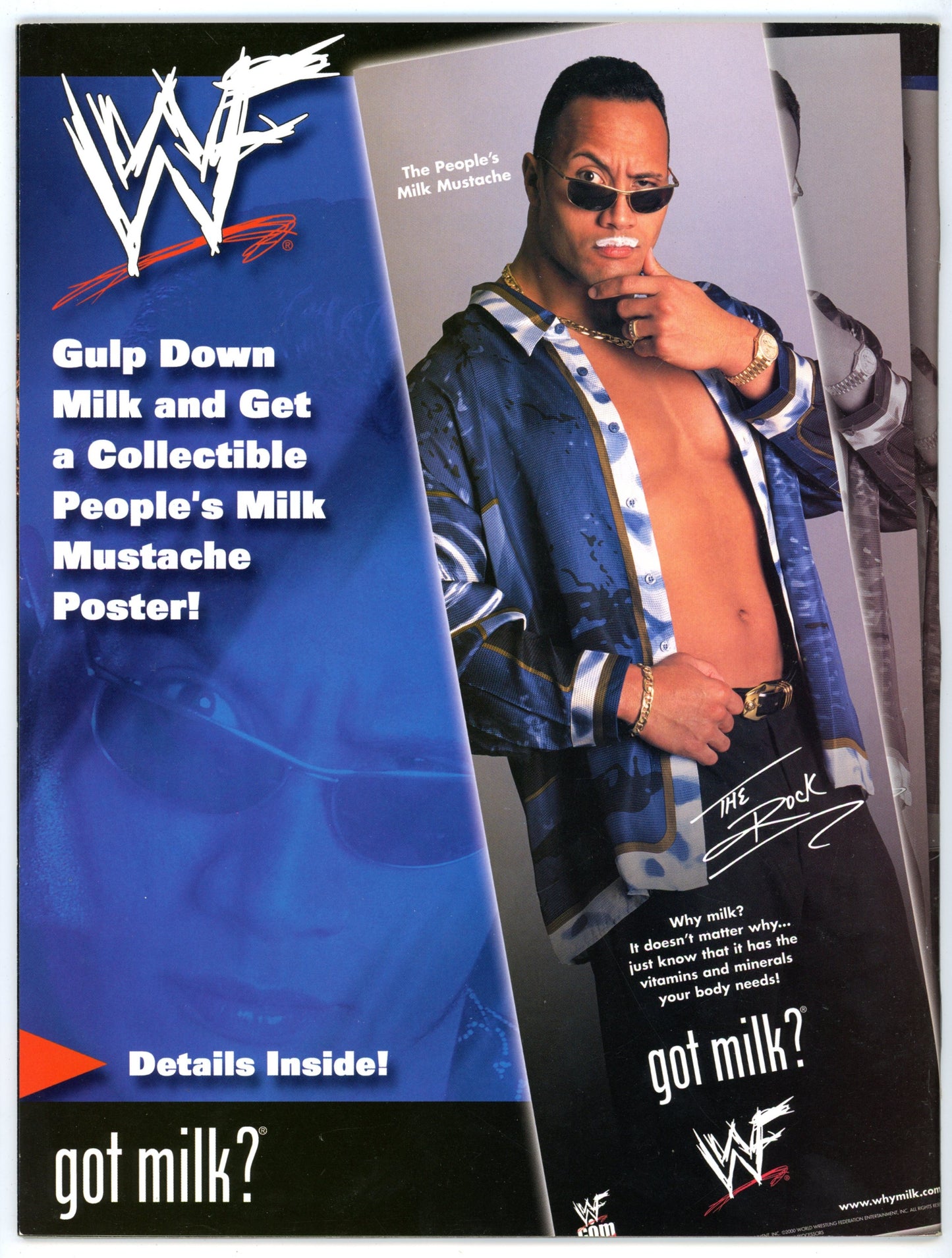 WWF WWE Wrestling Magazine (April 2000) Too Phat Cover