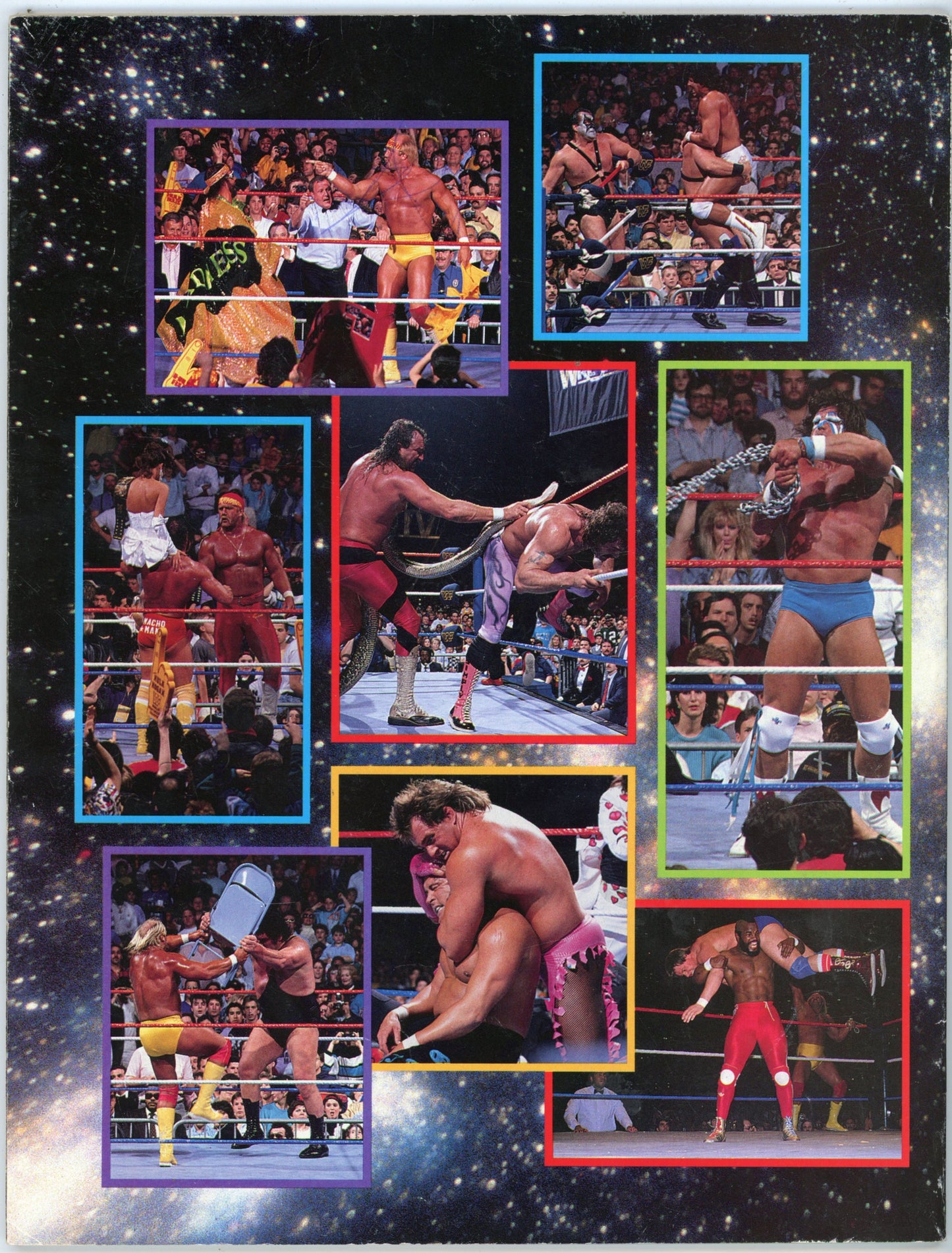 WWF WWE Presents The History of Wrestlemania I-V Vintage Wrestling Magazine (1990) Special 5th Anniversary Edition