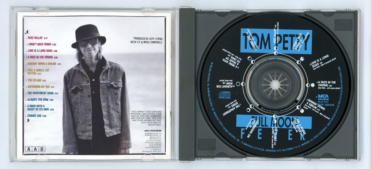 Tom Petty Full Moon Fever (1989) Vintage Album CD Canada