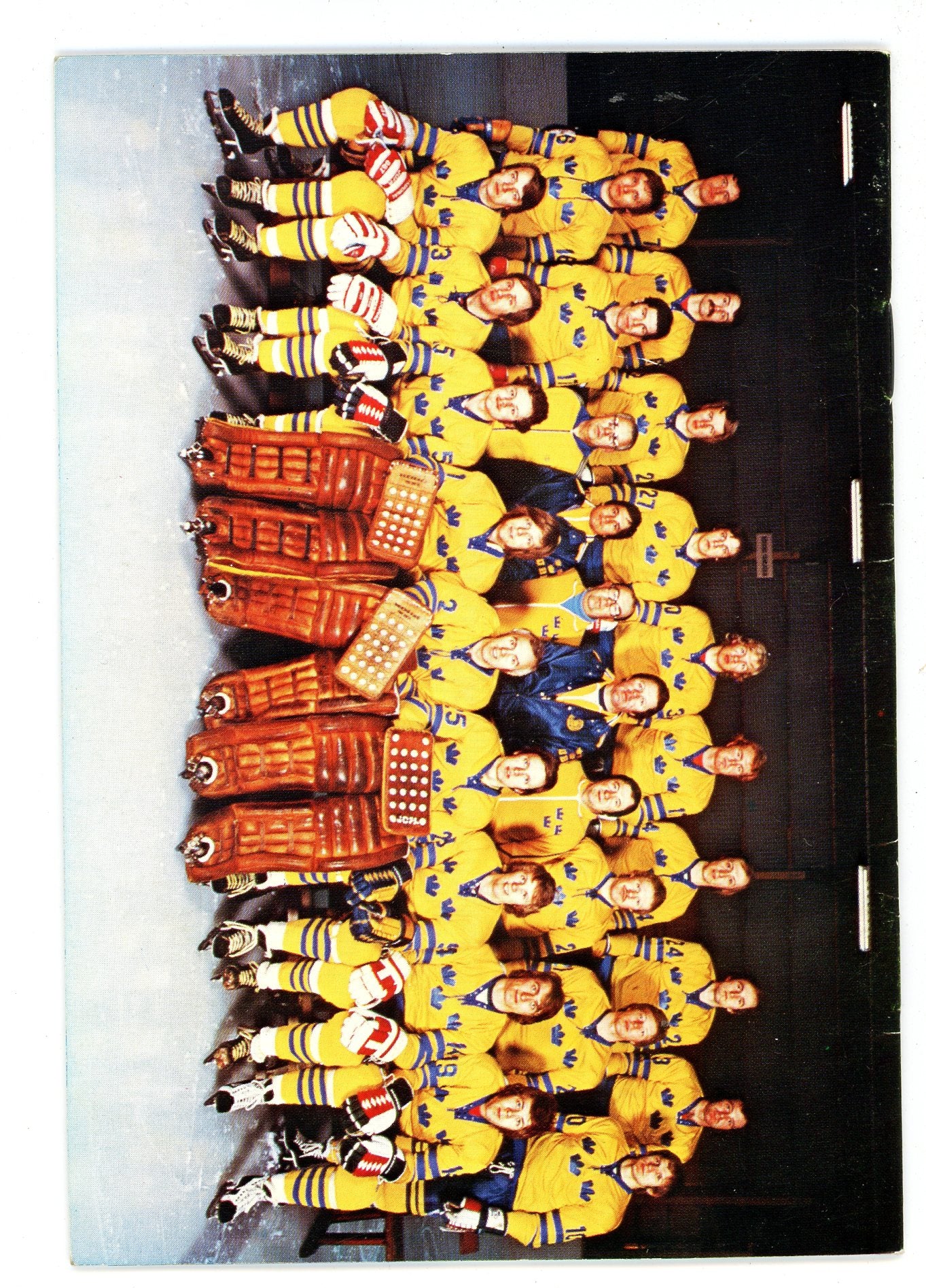 1975 The Swedish National Team World Championships Official Hockey Program