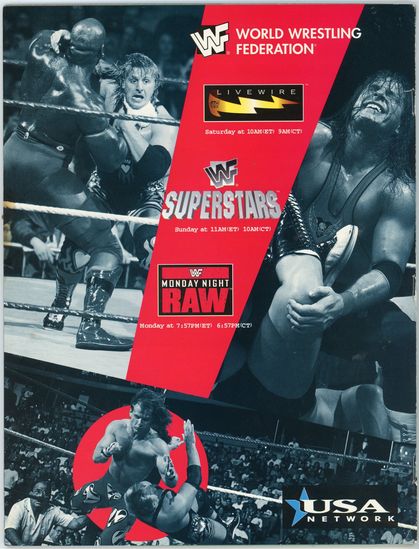 WWF WWE Vintage Wrestling Magazine (April 1997) Wrestlemania 13 Issue