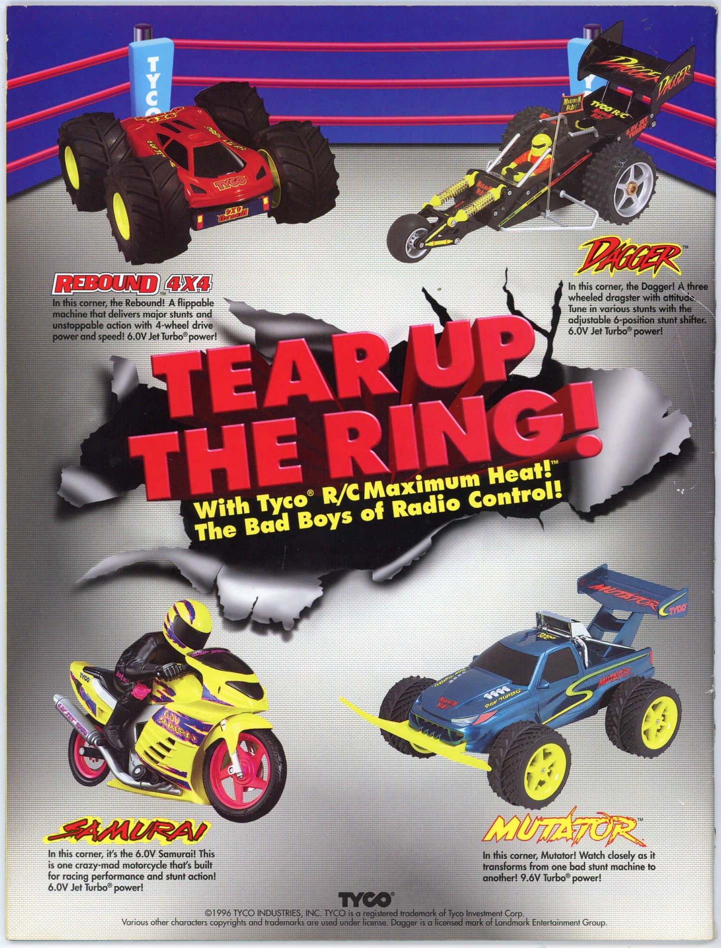 WWF WWE Vintage Wrestling Magazine (December 1996) Sycho Sid Cover