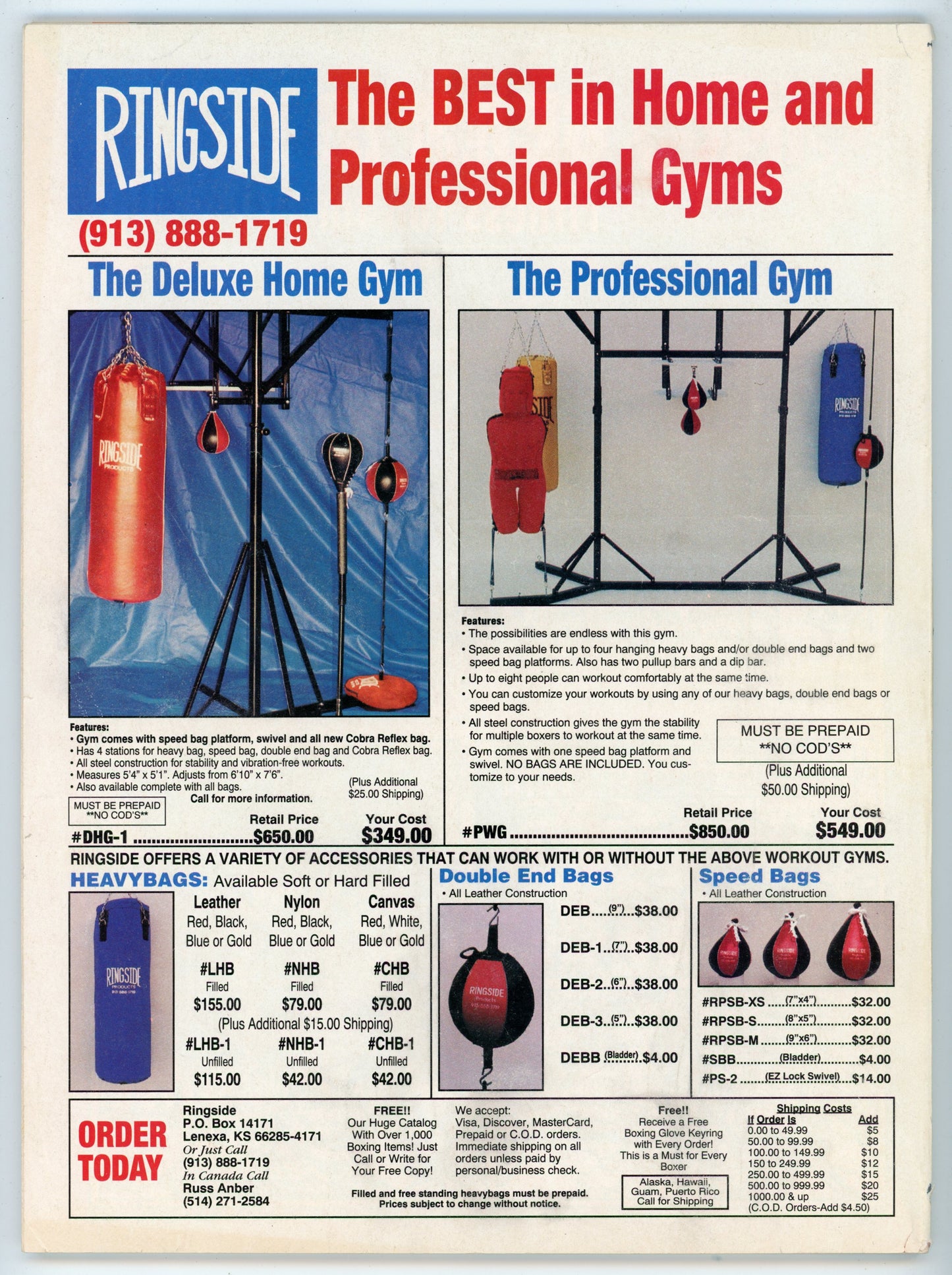 The Ring Vintage Boxing Magazine (March 1995) George Foreman