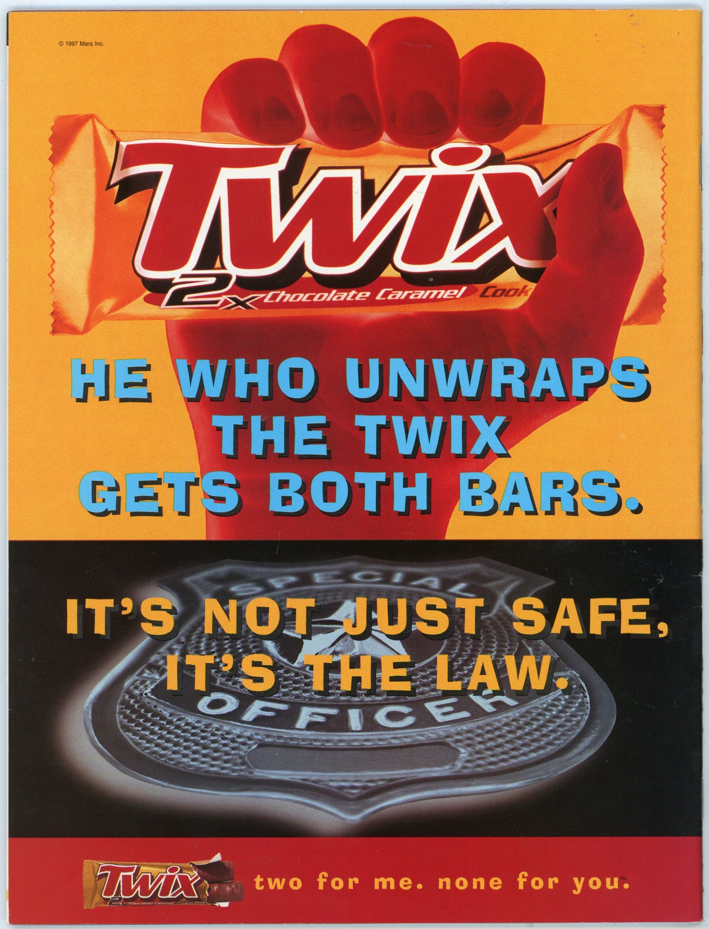 WWF WWE Wrestling Magazine (December 1997) Harts vs Michaels Cover