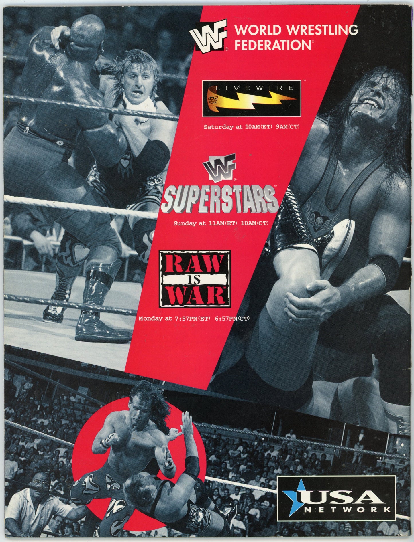 WWF WWE Vintage Wrestling Magazine (June 1997) The Undertaker Cover