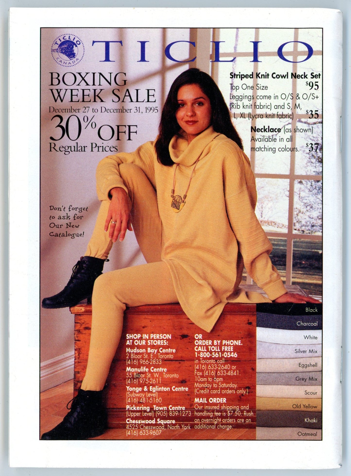 TV Guide Canada Vintage Magazine (December 30-January 5 1995) Newsstand Entertainer of the Year