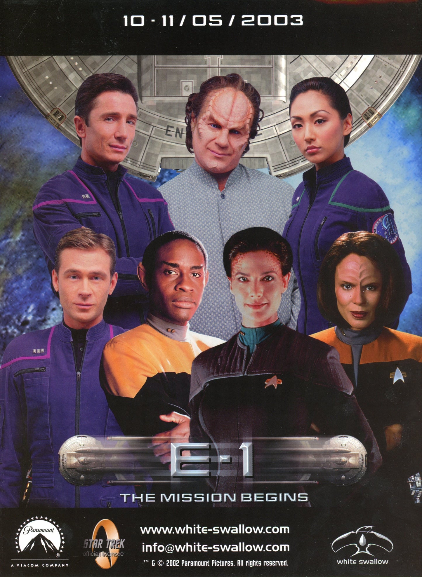 Star Trek Official Vintage Magazine #103 (April 2003) Jolene Blalock Cover