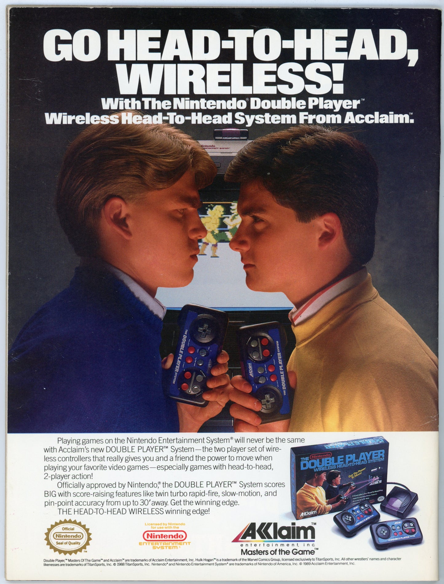 WWF WWE Vintage Wrestling Magazine (December 1990) Texas Tornado Cover