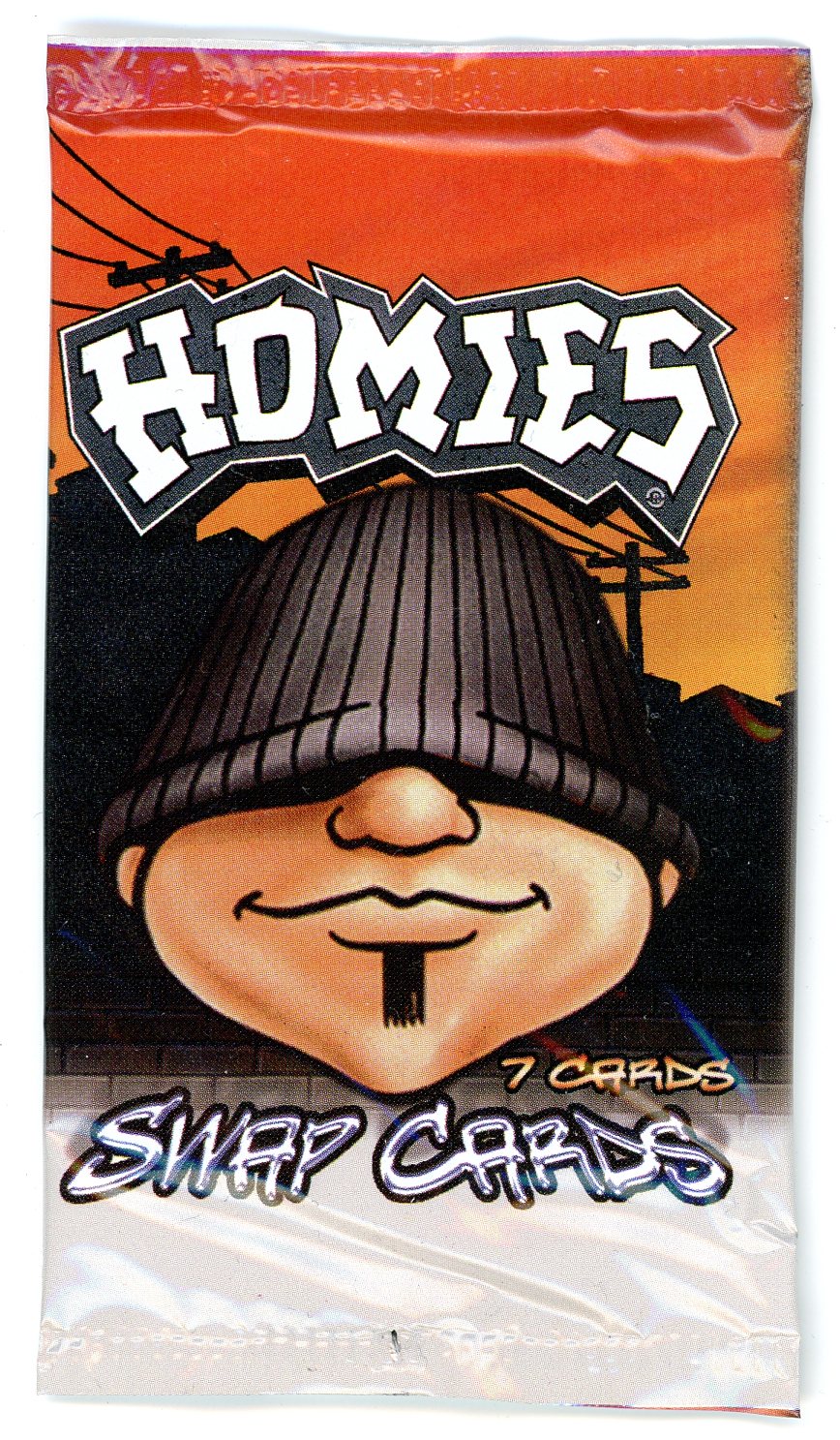 2004 Homies Swap Cards Trading Card Pack (7 Cards)