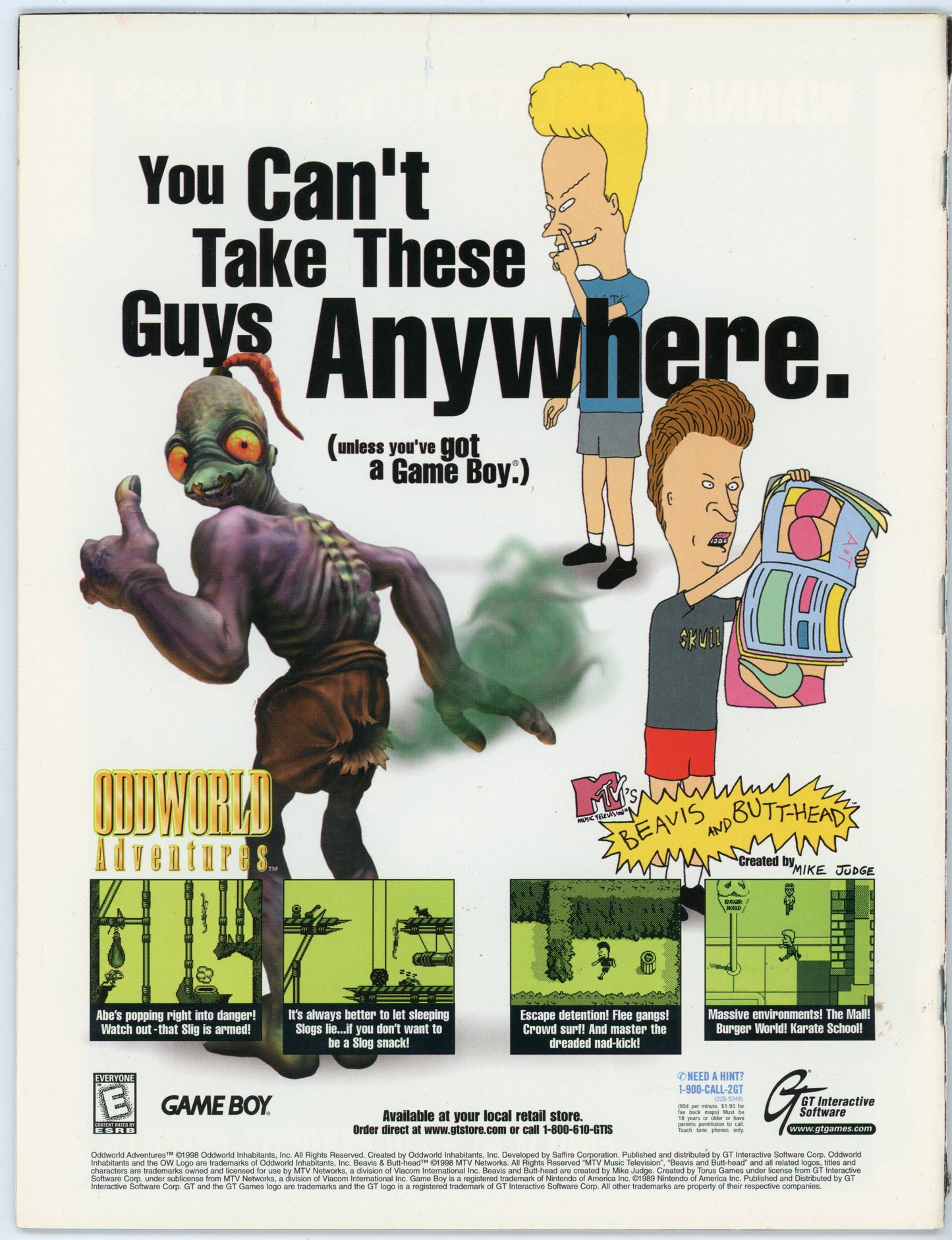 WWF WWE Vintage Wrestling Magazine (January 1999) The Rock Cover