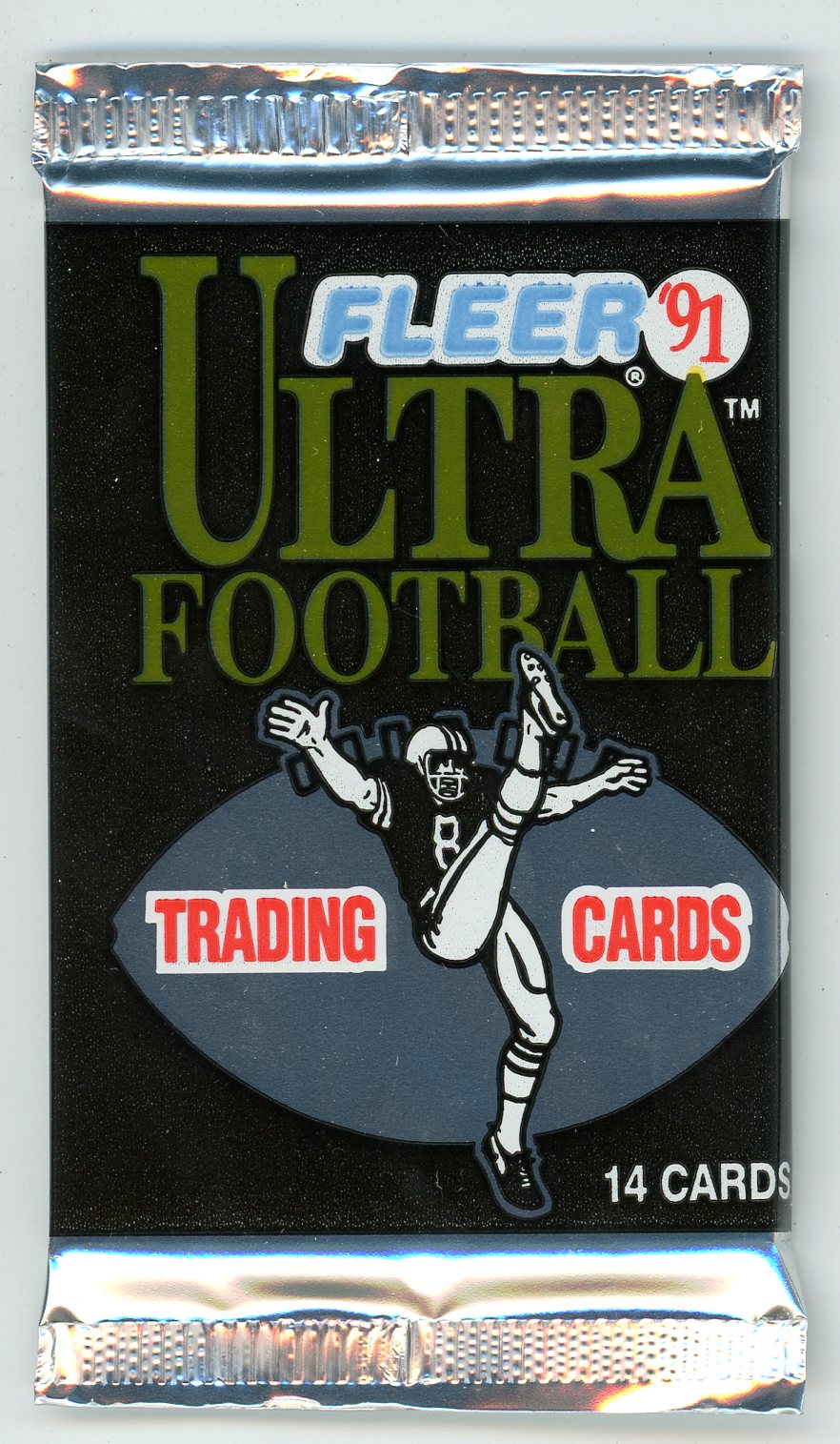 1991 Fleer Ultra NFL Football Card Pack (14 Cards)