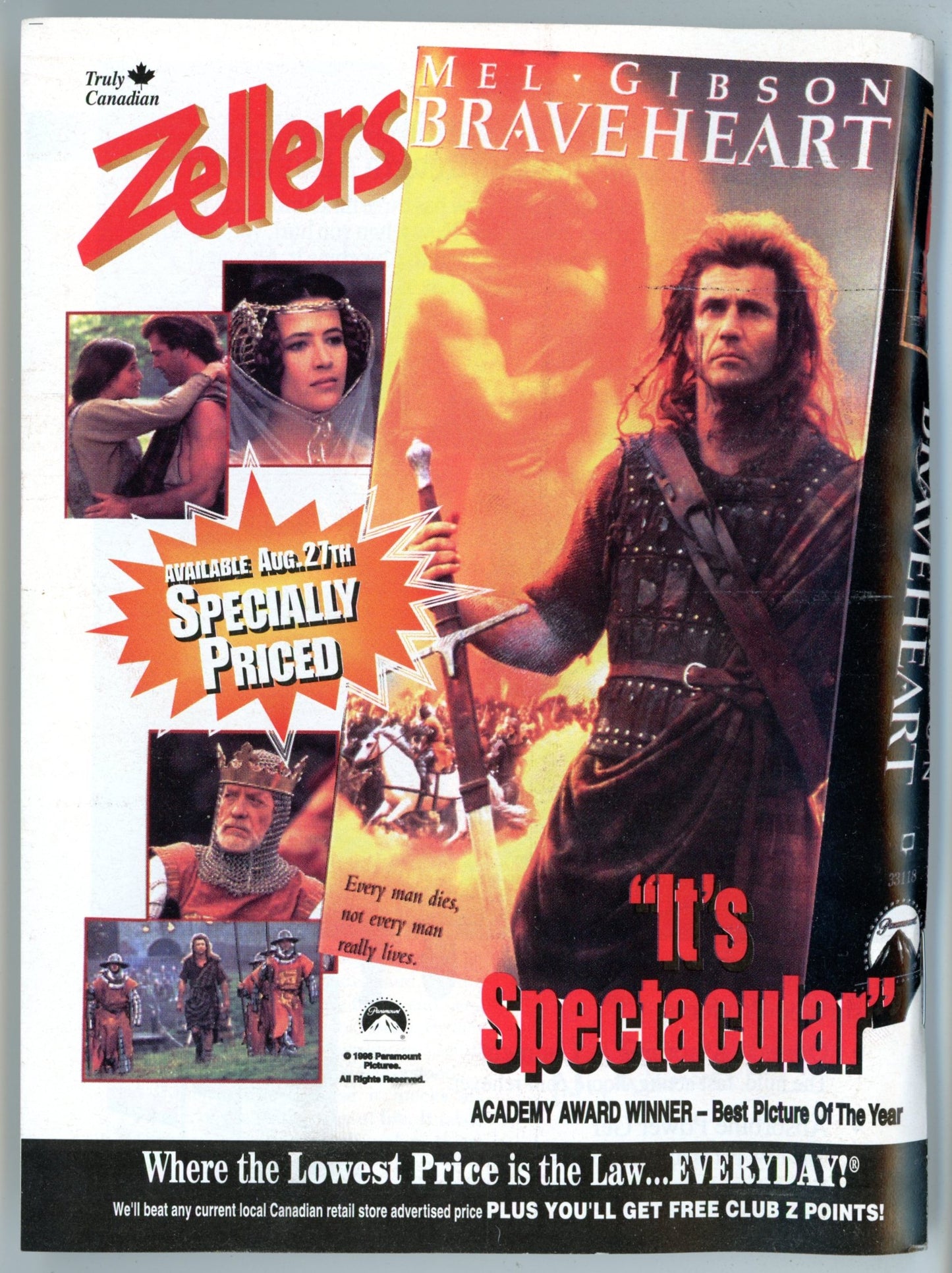 TV Guide Canada Vintage Magazine (August 31-September 6 1996) Newsstand William Shatner Leonard Nimoy