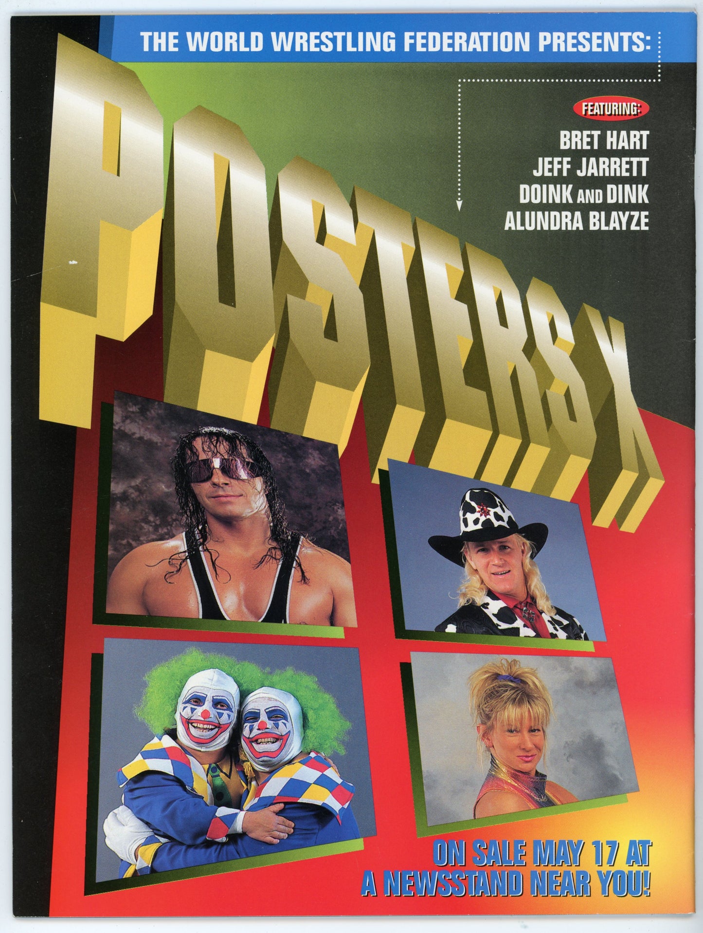 WWF WWE Vintage Wrestling Magazine (June 1994) Owen Hart Cover