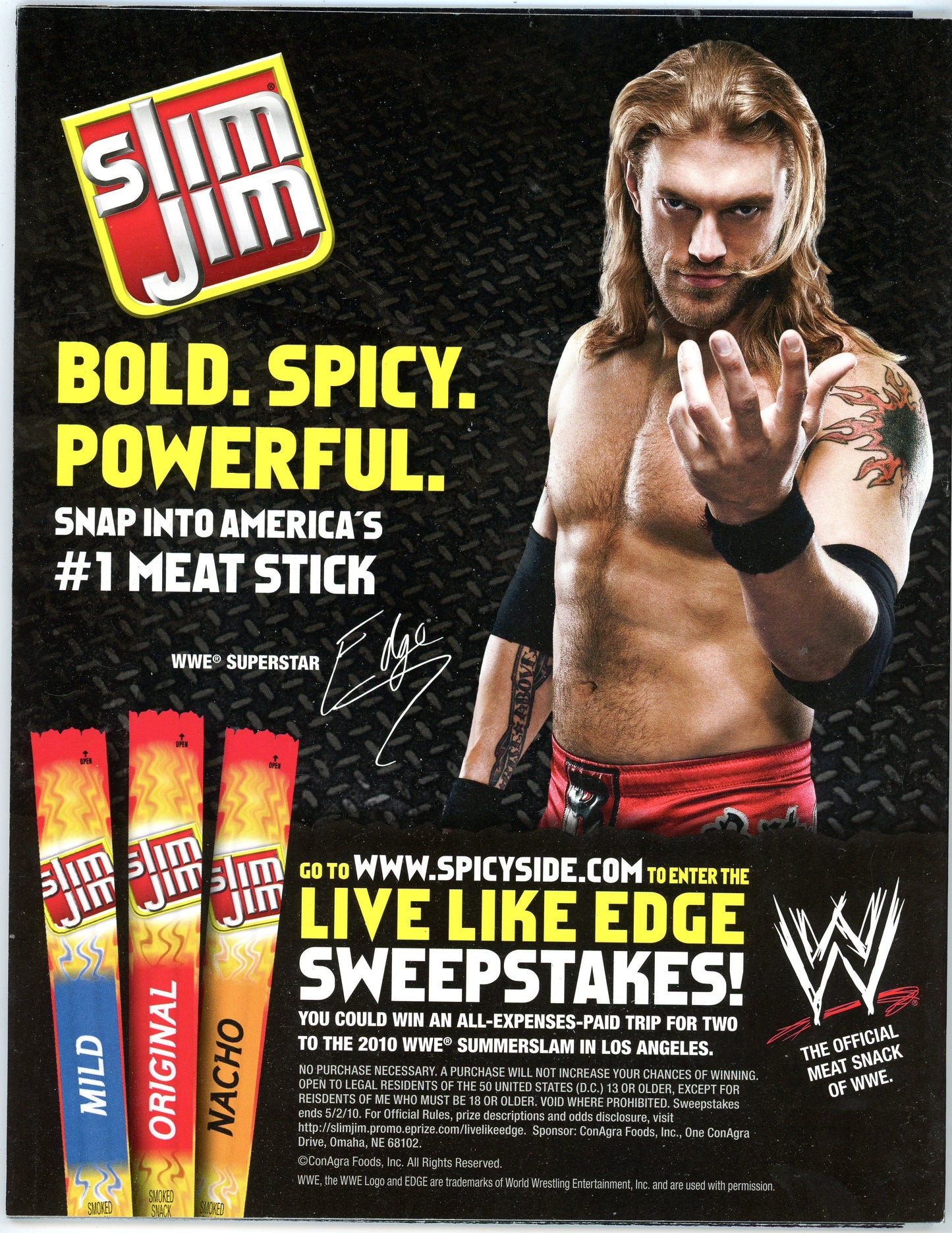 WWE Wrestling Magazine (March, 2010) Wrestlemania 26