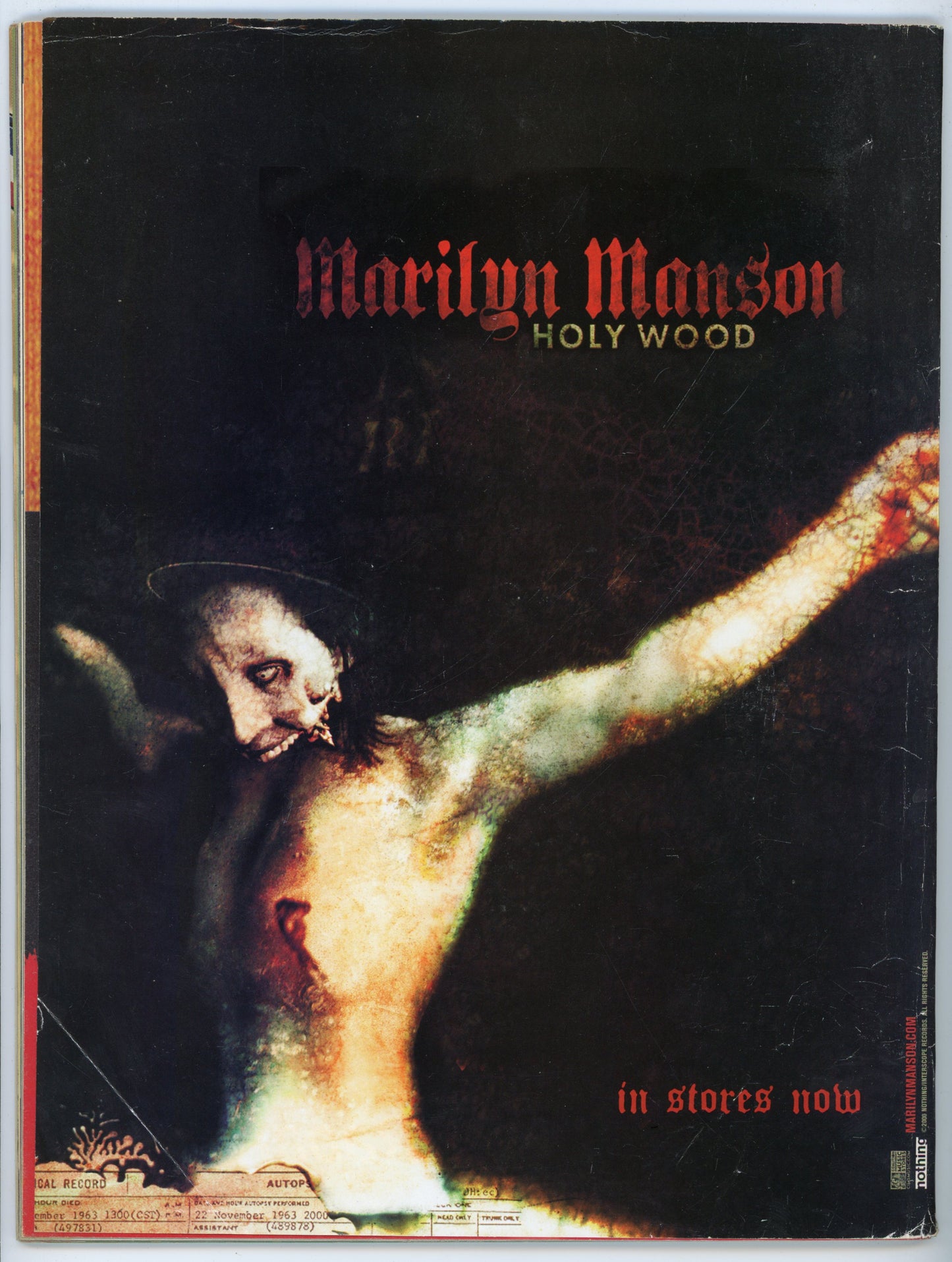 WWF WWE Raw Vintage Wrestling Magazine (December 2000) Debra Cover