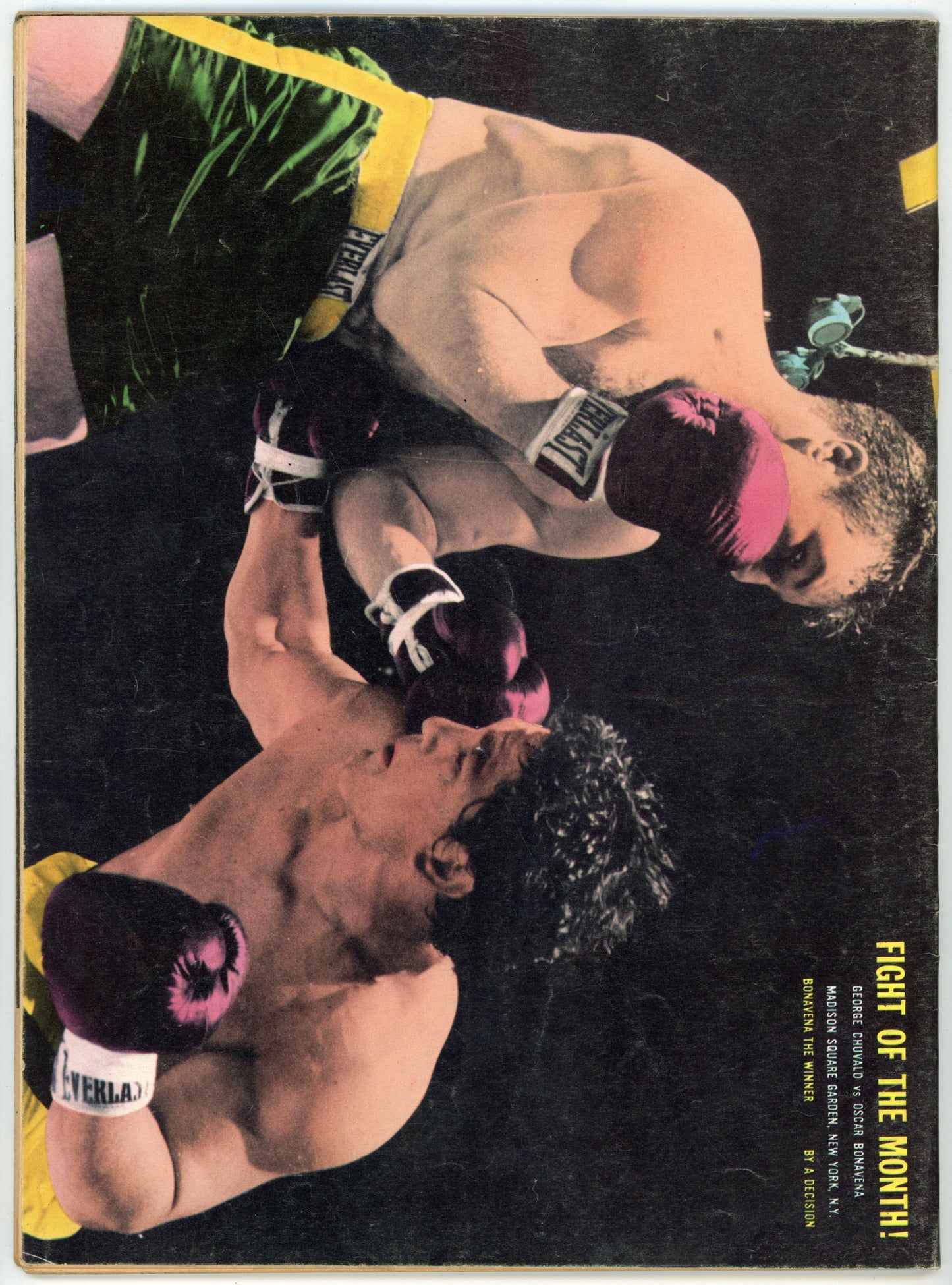 Boxing Illustrated Wrestling News Vintage Magazine (September 1966) Bona Vena, Wee Walter