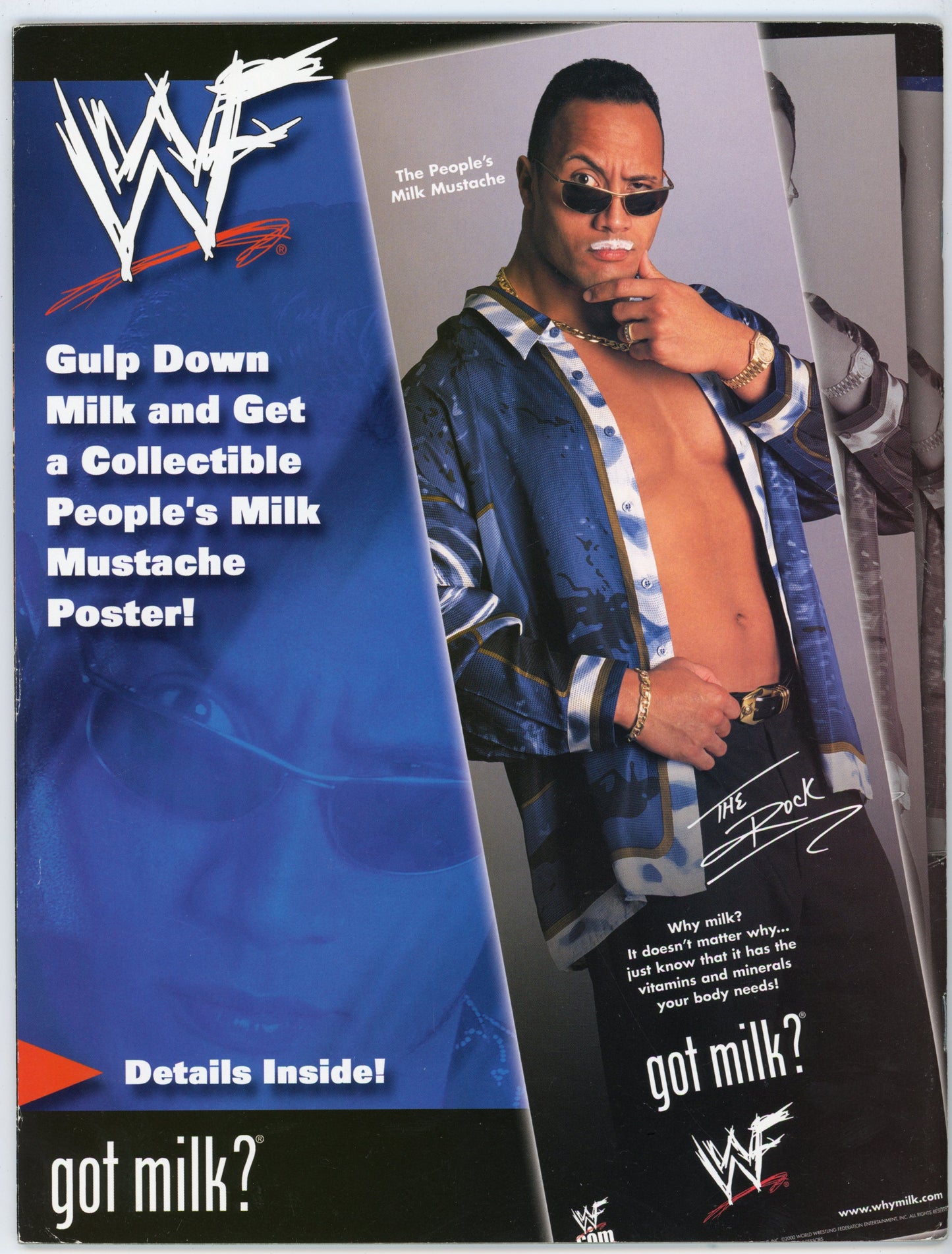 WWF WWE Vintage Wrestling Magazine (April 2000) Too Phat Cover