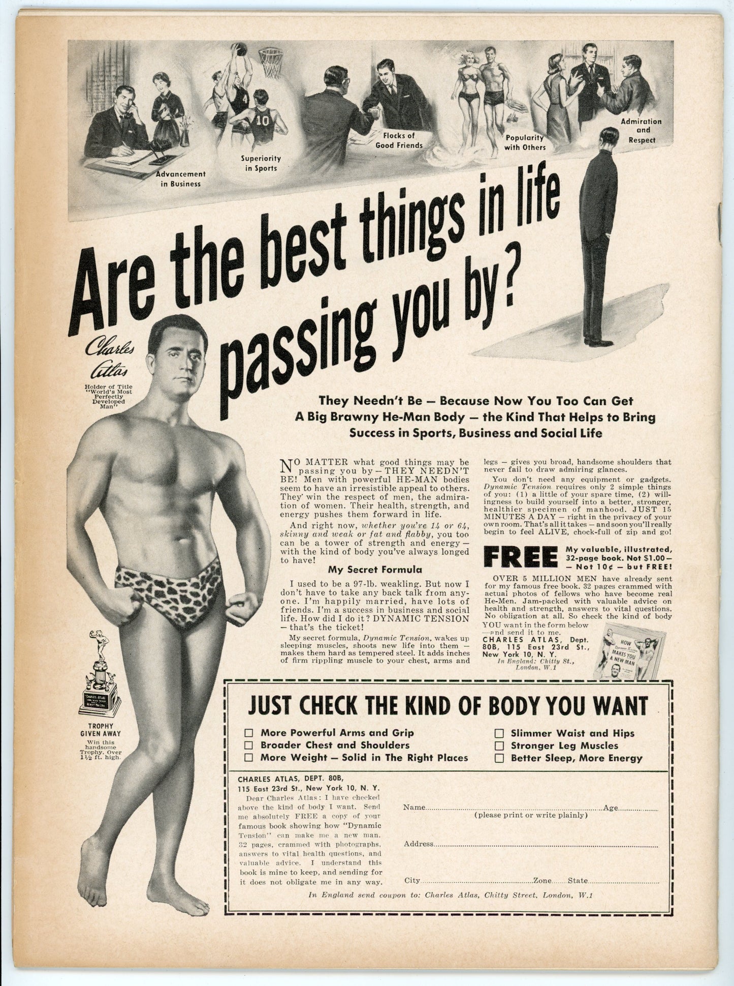 The Ring Vintage Boxing Magazine (February 1964) Cassius Clay Fighter of the Year