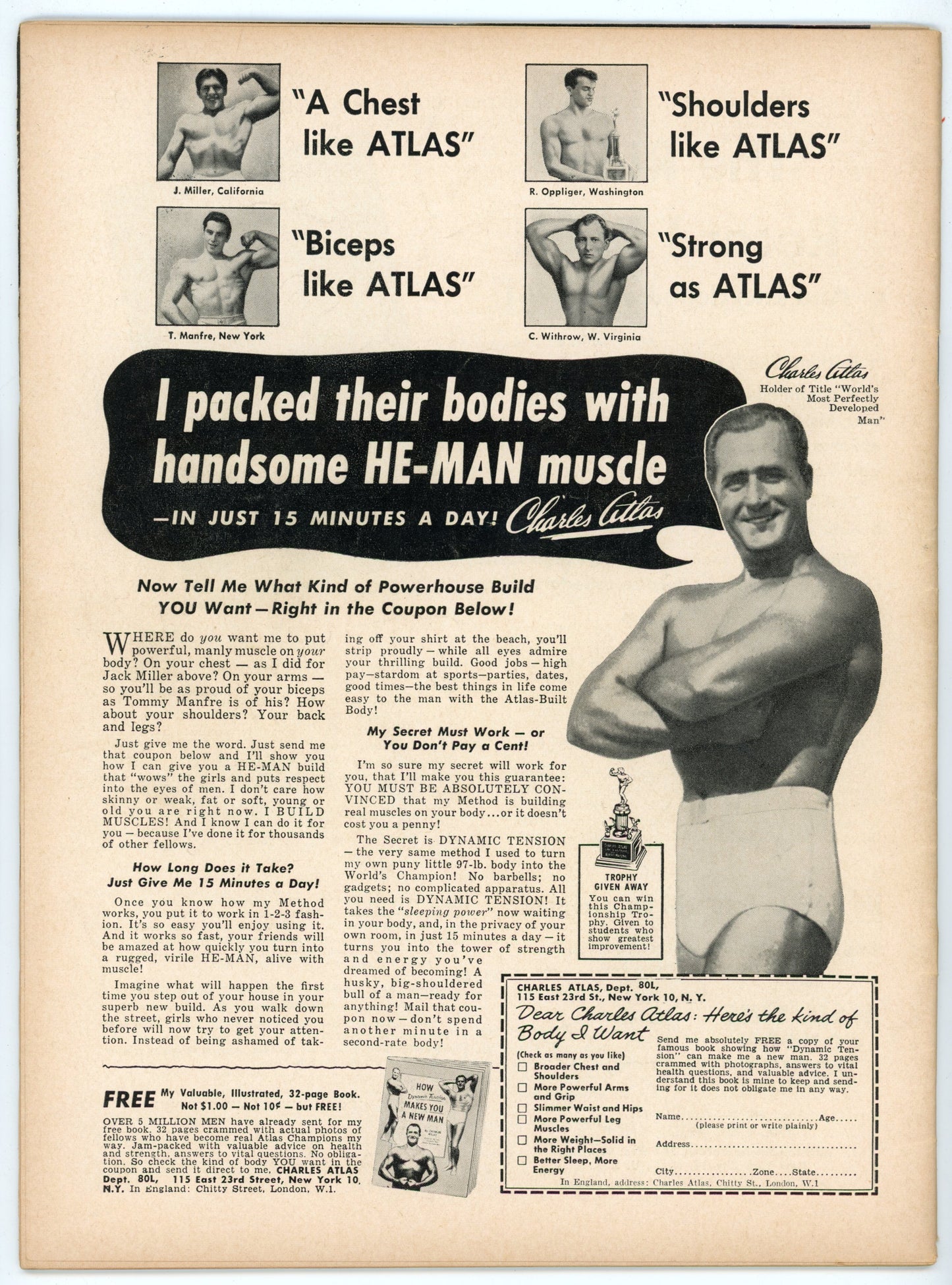 The Ring Vintage Boxing Magazine (November 1961) Alejandro Lavorante