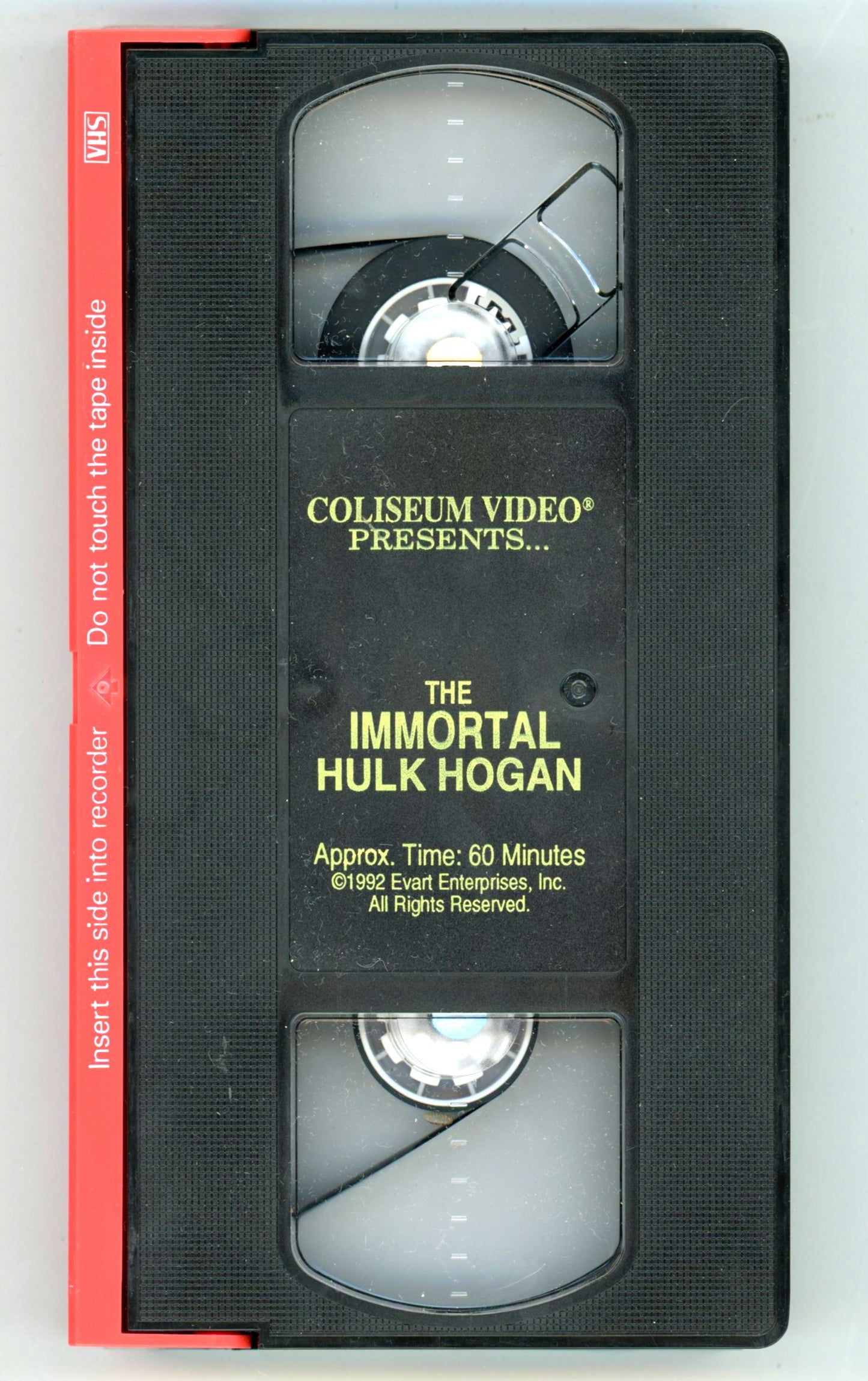 1992 WWF Official The Immortal Hulk Hogan Vintage VHS Tape Coliseum Video