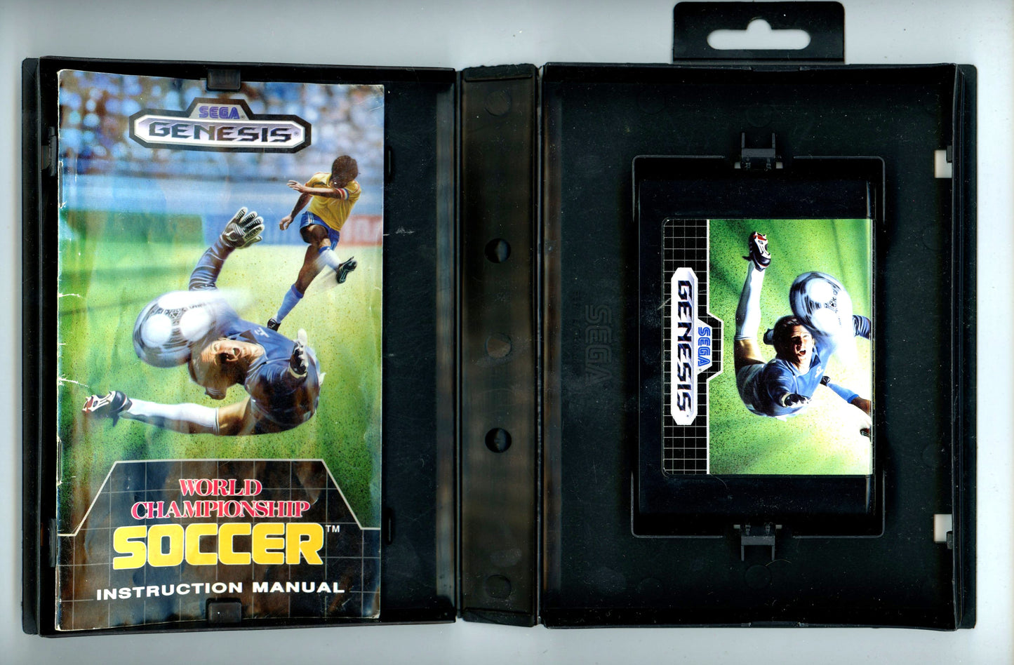 1989 World Championship Soccer Sega Genesis Video Game Complete in Box