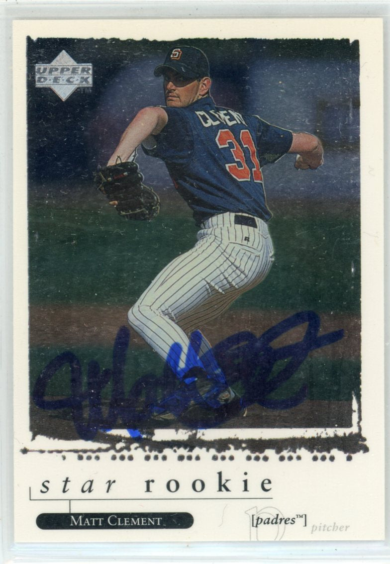 1998 Upper Deck MLB Baseball Base Set (751 Cards) + Bonus Autographed Matt Clement