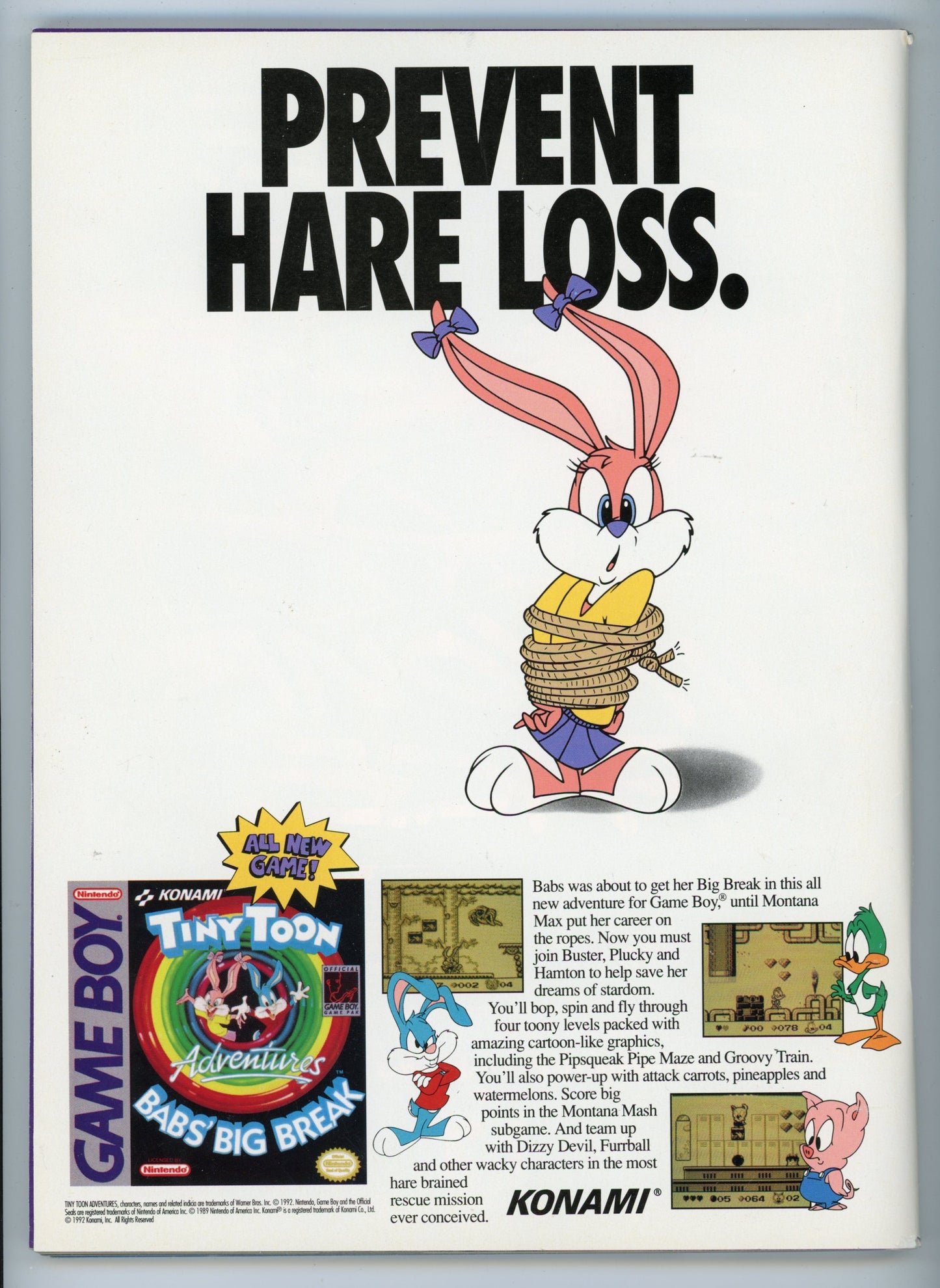 GamePro Vintage Newsstand Magazine (December 1992) Chester Cheetah Collector's Edition + Street Fighter Poster
