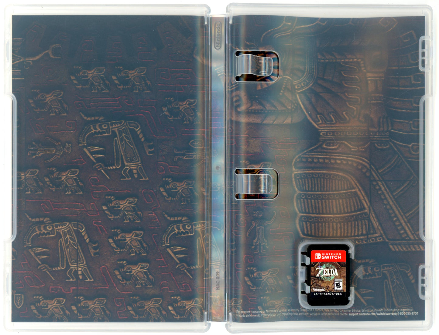 2023 The Legend of Zelda: Tears of the Kingdom Nintendo Switch Video Game Cartridge In Box