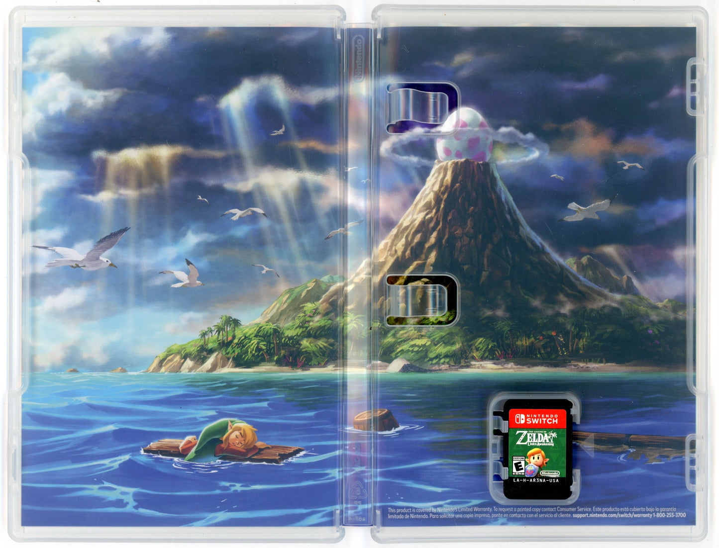 2019 The Legend of Zelda: Link's Awakening Nintendo Switch Video Game Cartridge In Box