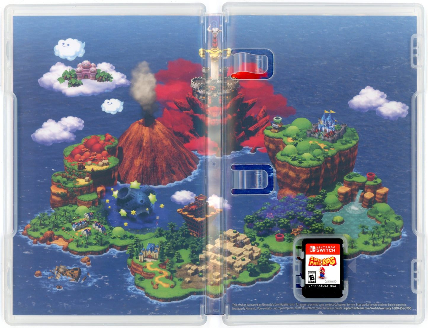 2023 Super Mario RPG Nintendo Switch Video Game Cartridge In Box