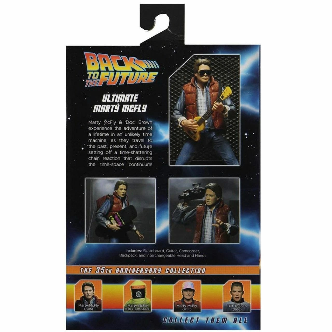 NECA Reel Toys Back to the Future Ultimate Marty McFly 35th Anniversary 7in Action Figure in Box