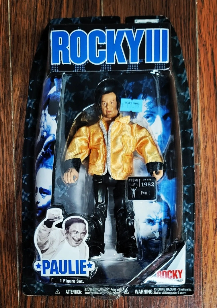 Jakks Pacific Rocky III Collector's Series Paulie (Gold Corner Gear)