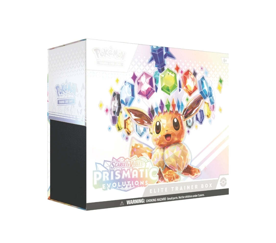 Pokemon Scarlet And Violet Prismatic Evolution ETB Elite Trainer Box Sealed
