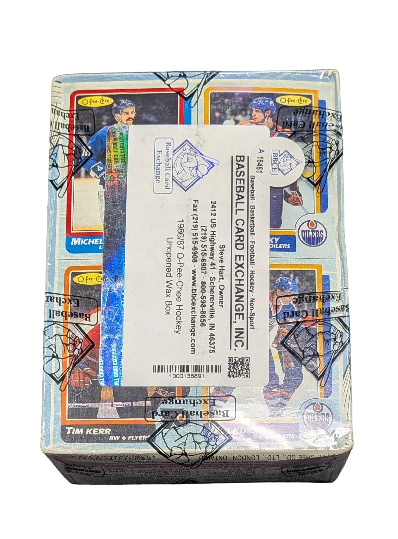 1986/87 O-Pee-Chee Hockey Wax Box (48 packs) BBCE Possible Patrick Roy Rookie