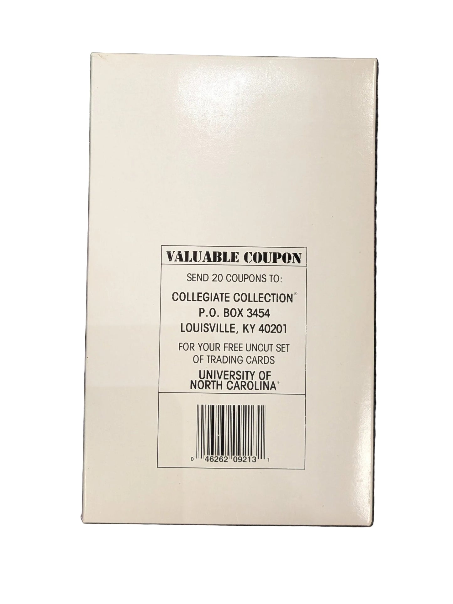 1989 Collegiate Collection North Carolina's Finest Basketball Wax Box (36 Unopened Packs) Michael Jordan