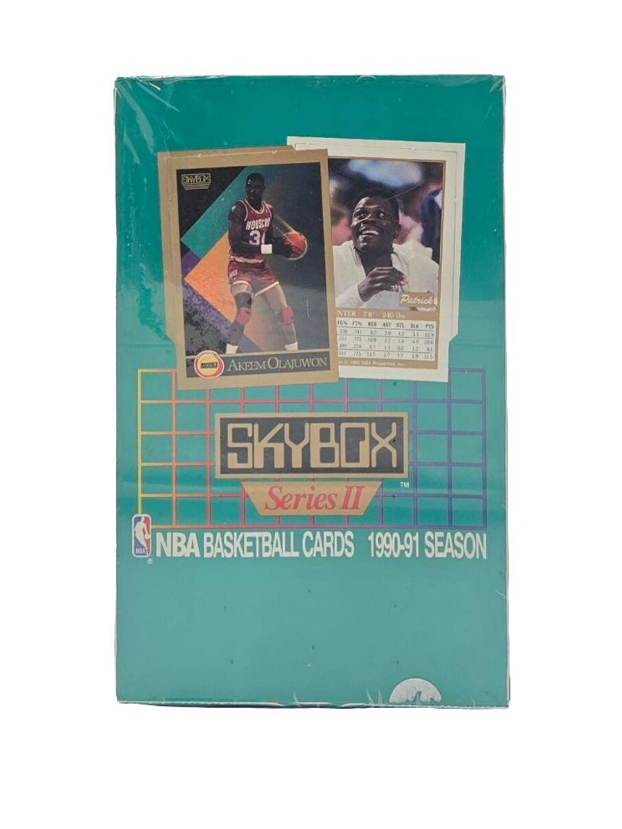 1990/91 SkyBox Basketball Series 2 Factory Sealed Wax Box (36 Packs) Michael Jordan