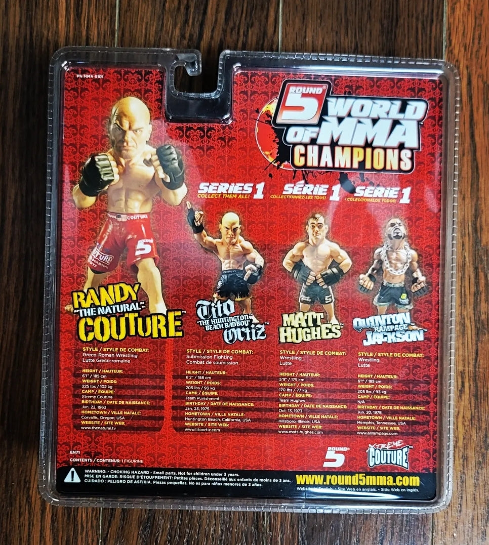 UFC World of MMA Champions Randy Couture Action Figure Series 1 MMA