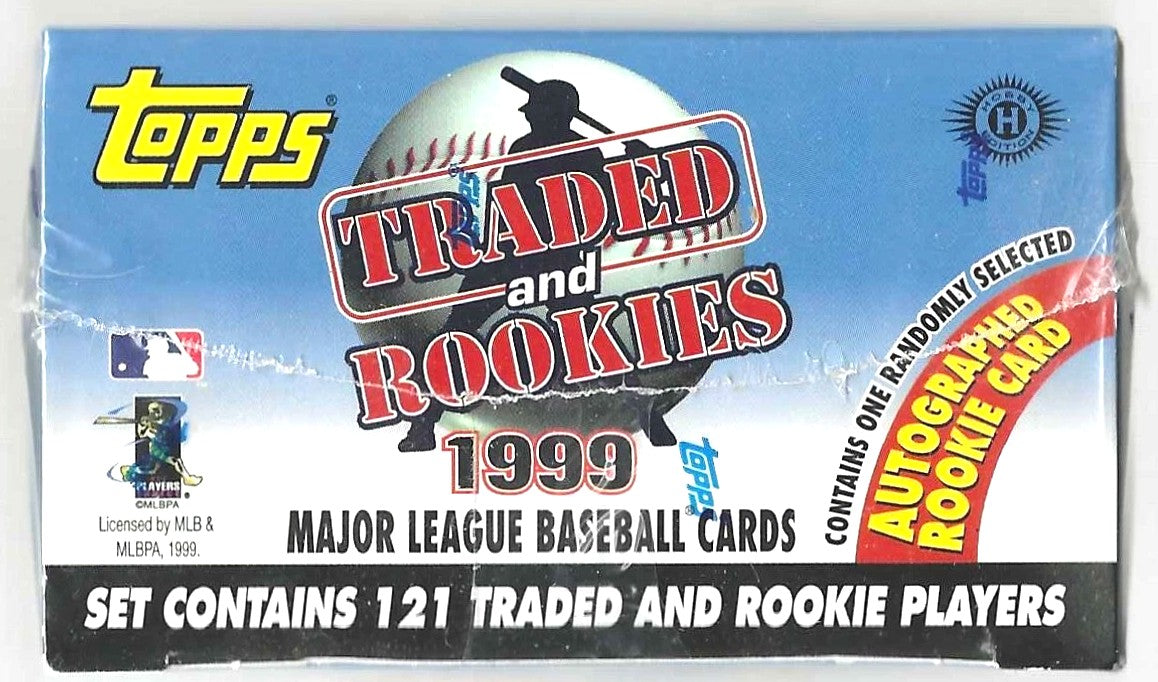 1999 Topps MLB Traded and Rookies Baseball Card Factory Set (121 Cards) Sealed