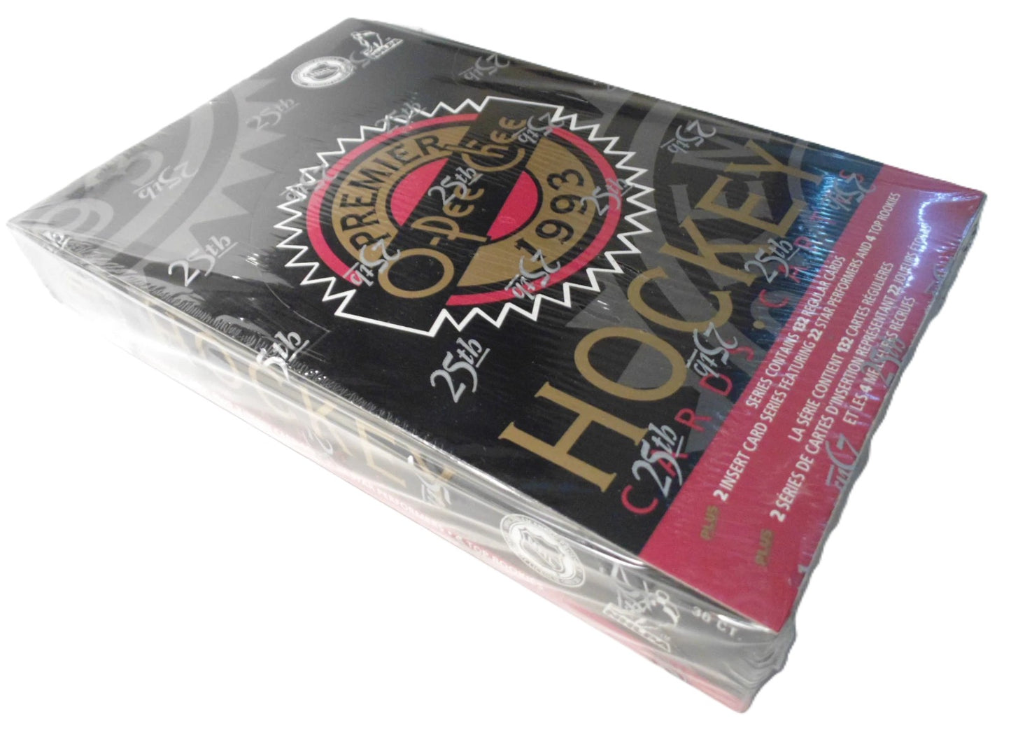 1993 OPC O-Pee-Chee Premier NHL Hockey Card 25th Anniversary Wax Box (36 Packs)