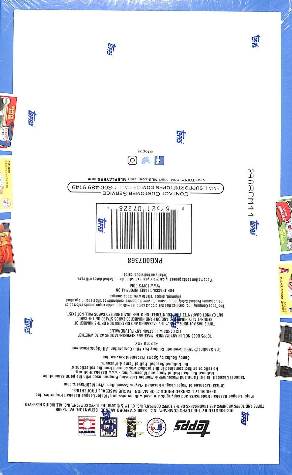 2018 Topps Archives MLB Baseball Card Hobby Box (24 Packs) Sealed Possible Ohtani Autograph