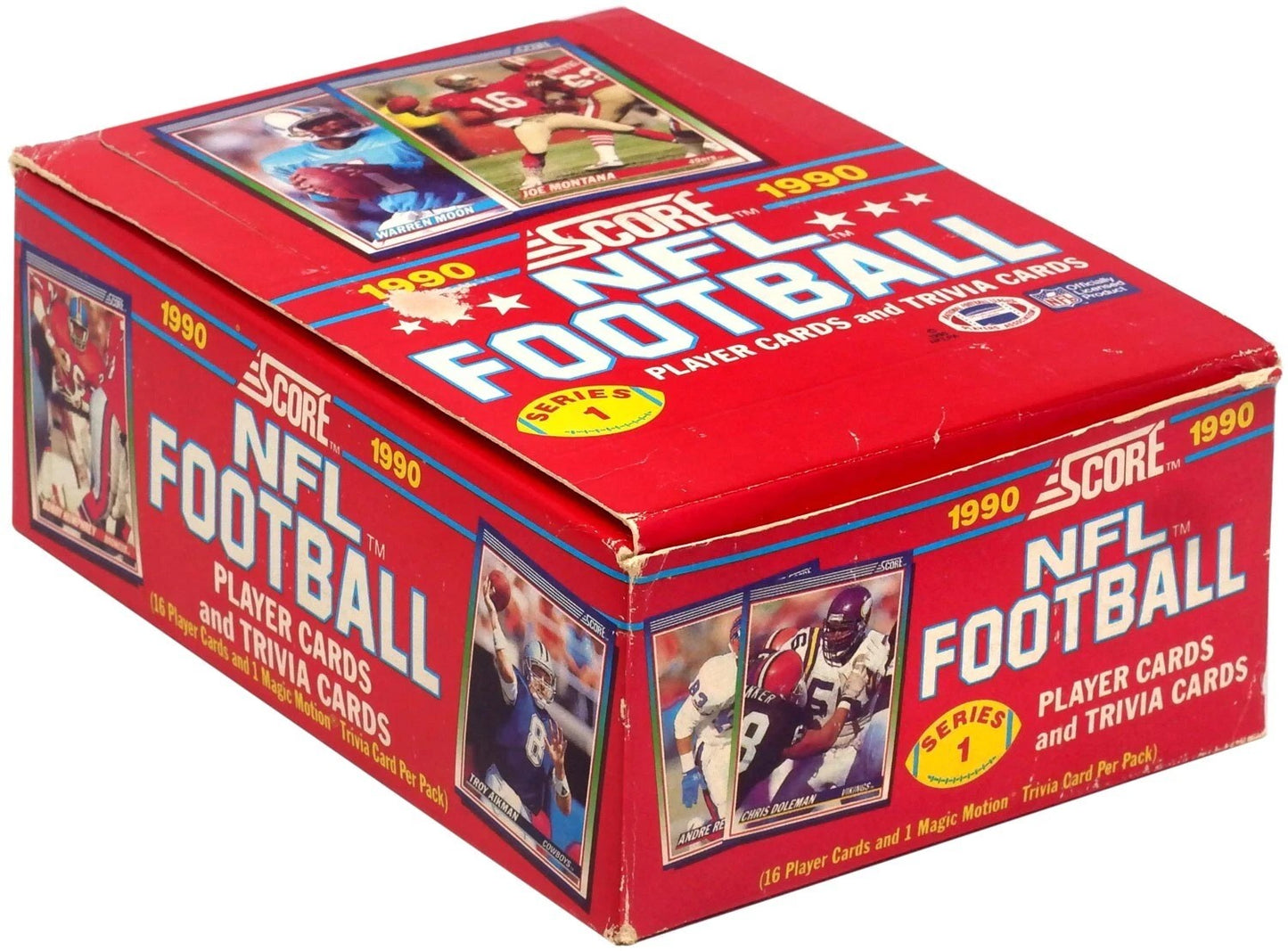 1990 Score NFL Football Series 1 Wax Box (36 Packs)