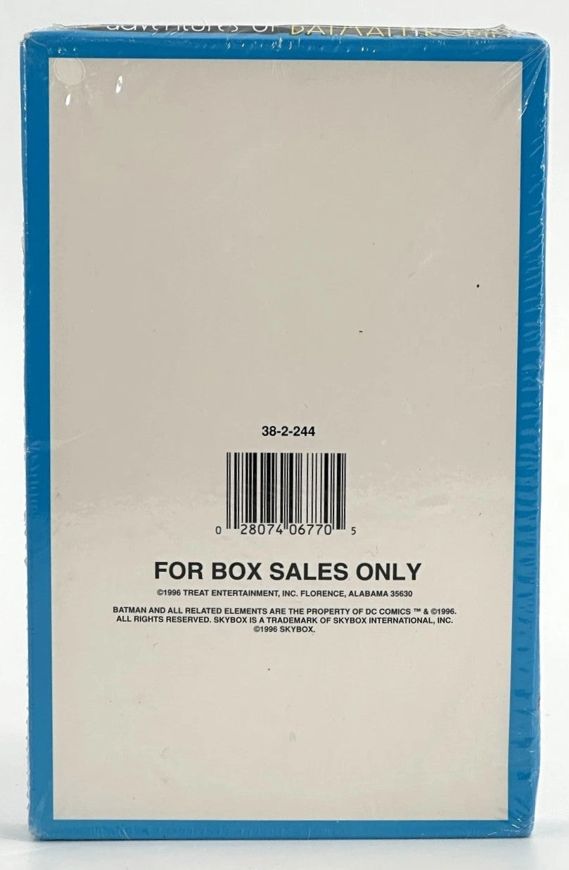 1996 Skybox DC The Adventures of Batman & Robin Trading Card Box (18 Packs) Sealed