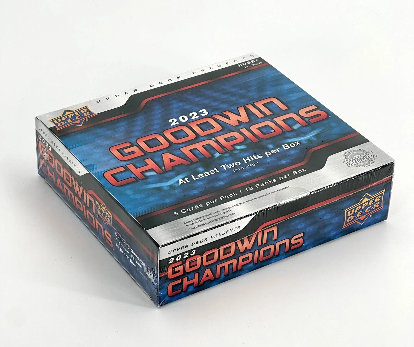 2023 Upper Deck Goodwin Champions Hobby Box (18 Packs) Possible Jordan Autos